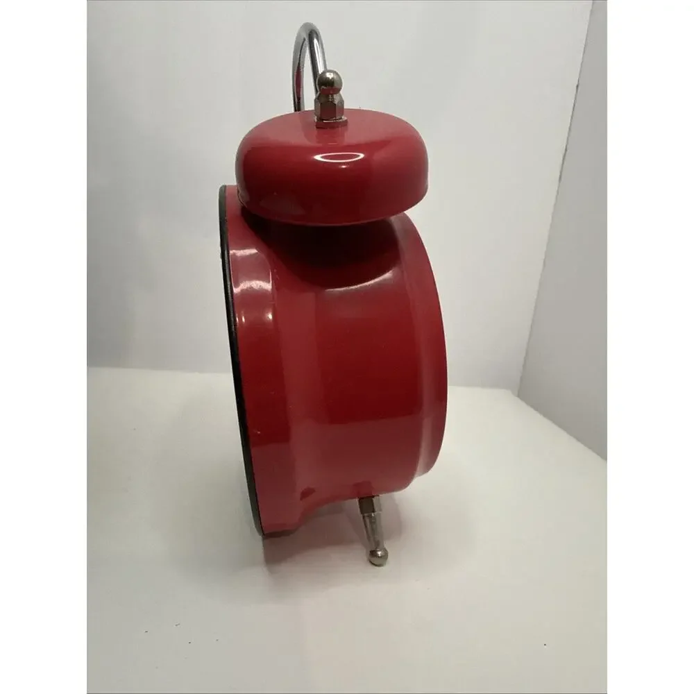 Feldstein And Associates Wacky Wakers Red Rooster Tabletop Alarm Clock - Working